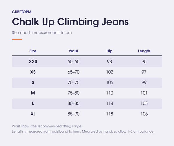 Chalk Up Climbing Jeans