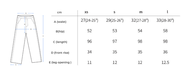 Flagging Pants (Black)